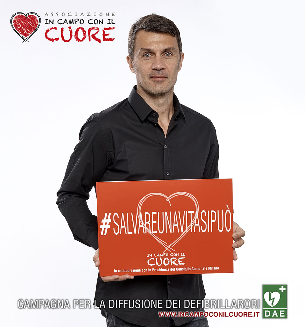 #Salvareunavitasipuò: Paolo Maldini Testimonial Della Nostra Campagna