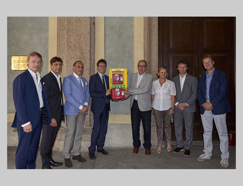Installato Defibrillatore A Palazzo Reale